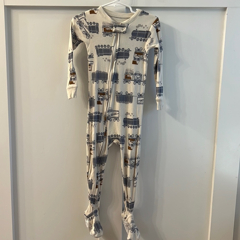 Carters Just One You 2T Footed Train Pajamas